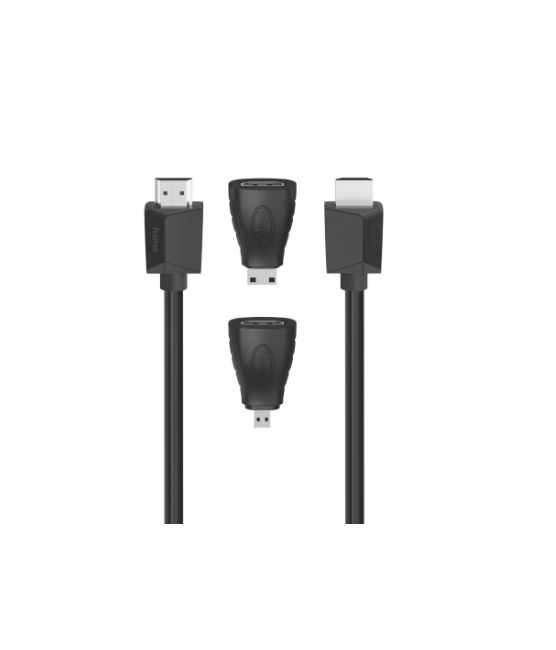 HamaHDMI Cable High Speed With Ethernet, 1.5m Male HDMI to Male HDMI High Speed 4096 x 2160pixels