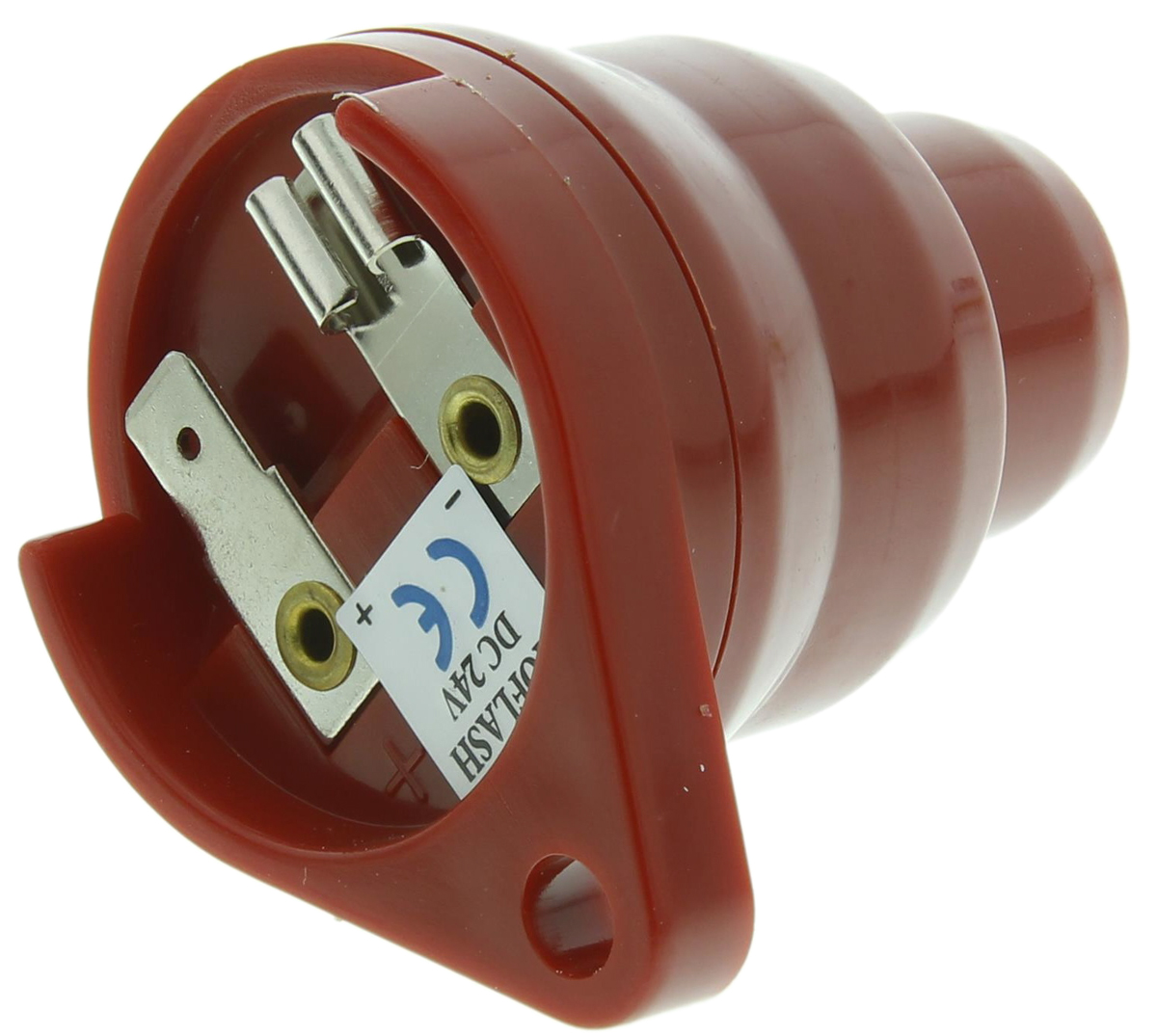 Moflash AE30M Series Panel Mount Buzzer, 24 V dc, 75dB at 1 m, IP34, DC, Single-Tone