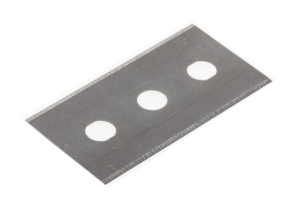 RS PRO Flat Safety Knife Blade, 10 per Package