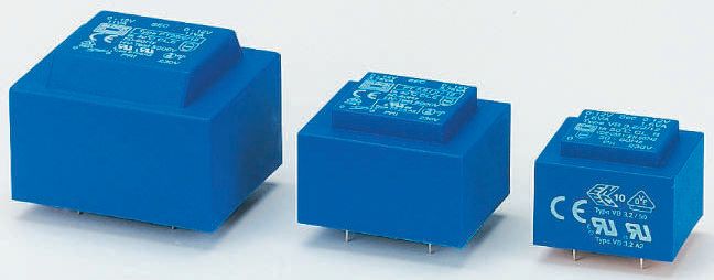 Block 18V ac 2 Output Through Hole PCB Transformer, 7.5VA