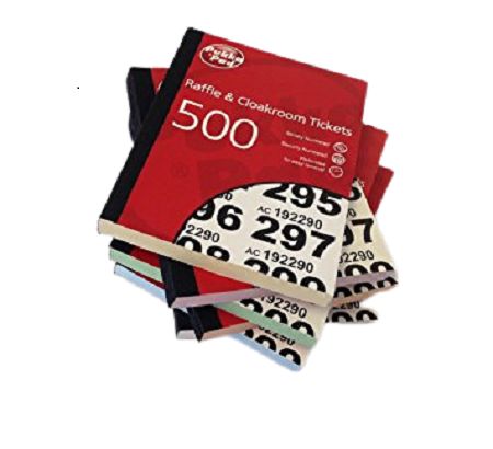 Pukka Pads Raffle Ticket Label Sheet
