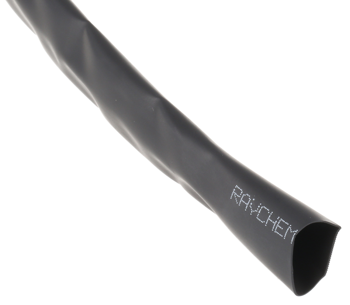 TE Connectivity Heat Shrink Tubing, Black 12.7mm Sleeve Dia. x 6m Length 2:1 Ratio, RW-200 Series