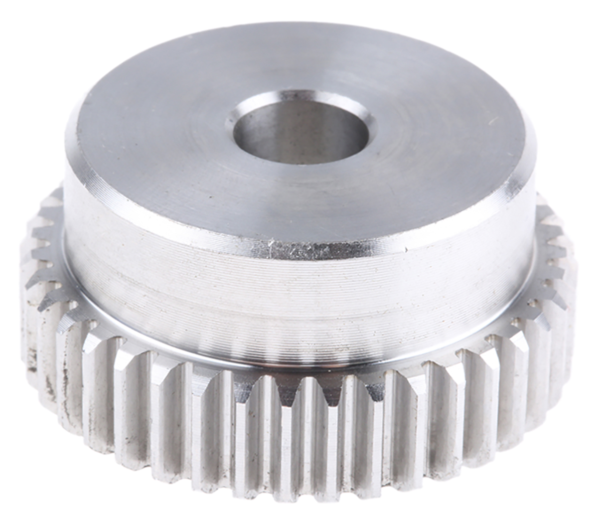 RS PRO Stainless Steel 40 Teeth Spur Gear, 1 Module, 10mm Bore Diam, 40mm Pitch Diam, 35mm Hub Diam