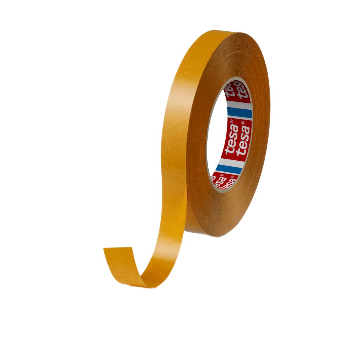 Tesa 04985-00011-00 Transparent Double Sided Tape, 0.05mm Thick, 11.1 N/cm, 19mm x 100m