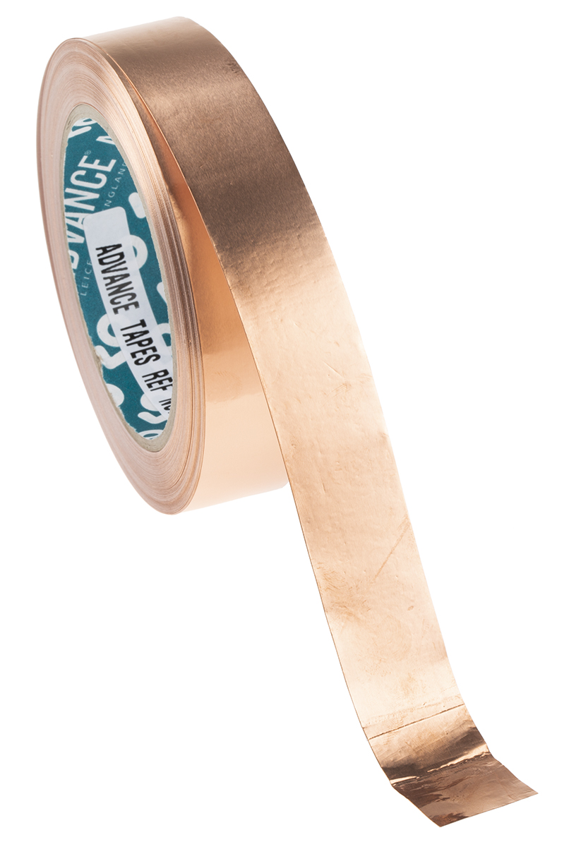 Advance Tapes AT526 Conductive Metallic Tape, 25mm x 33m