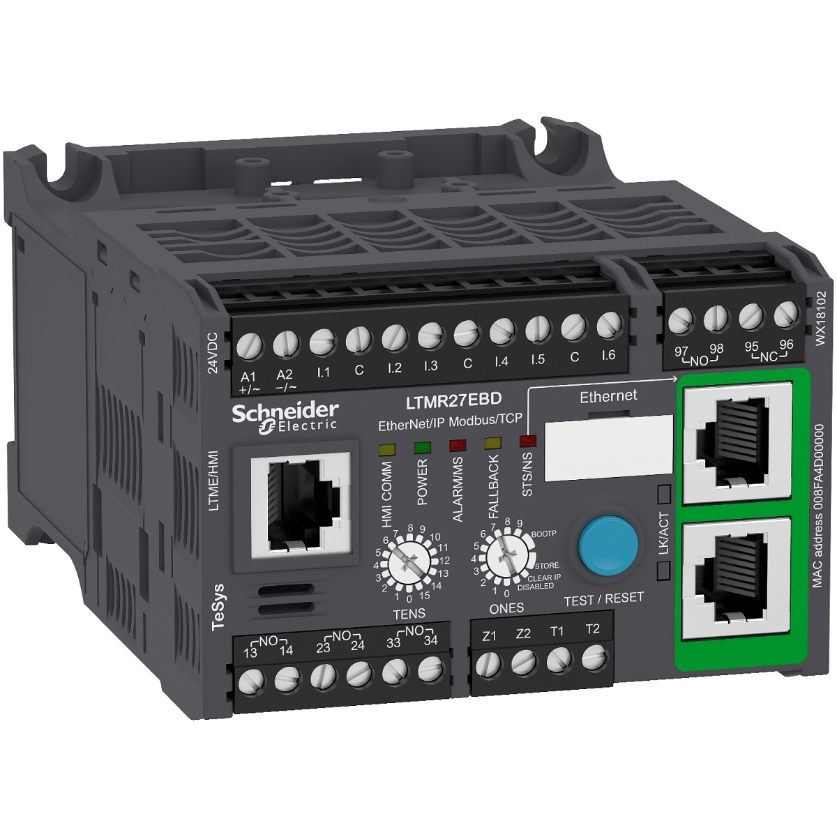 Schneider Electric TeSys T Motor controller, 1.35 → 27 A