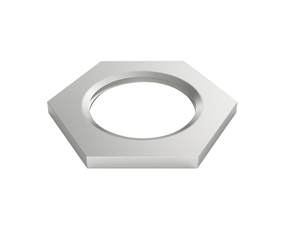 RS PRO 316 Stainless Steel Cable Gland Locknut, M25 Thread