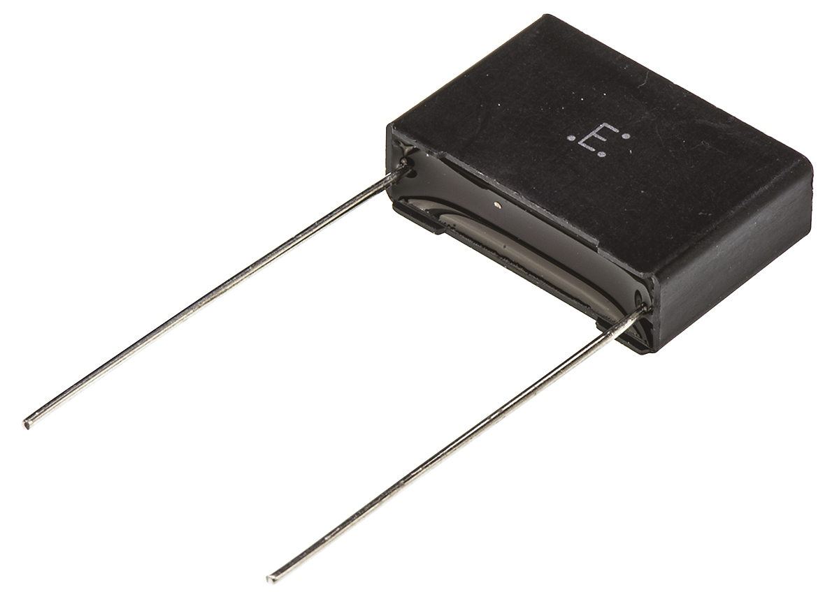 Panasonic ECQUA Polypropylene Film Capacitor, 275V ac, ±20%, 100nF, Through Hole