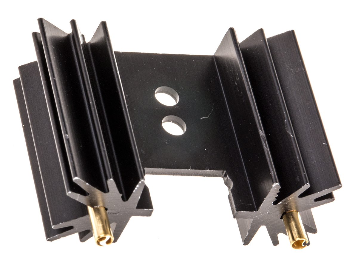 Fischer Elektronik Heatsink, 14K/W, 25.4 x 34.9 x 12.7mm, Clip