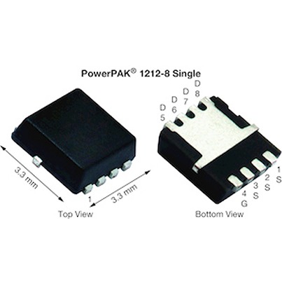 Vishay SIS5712DN Type N-Channel Single MOSFETs, 18 A, 150 V Enhancement, 8-Pin PowerPAK