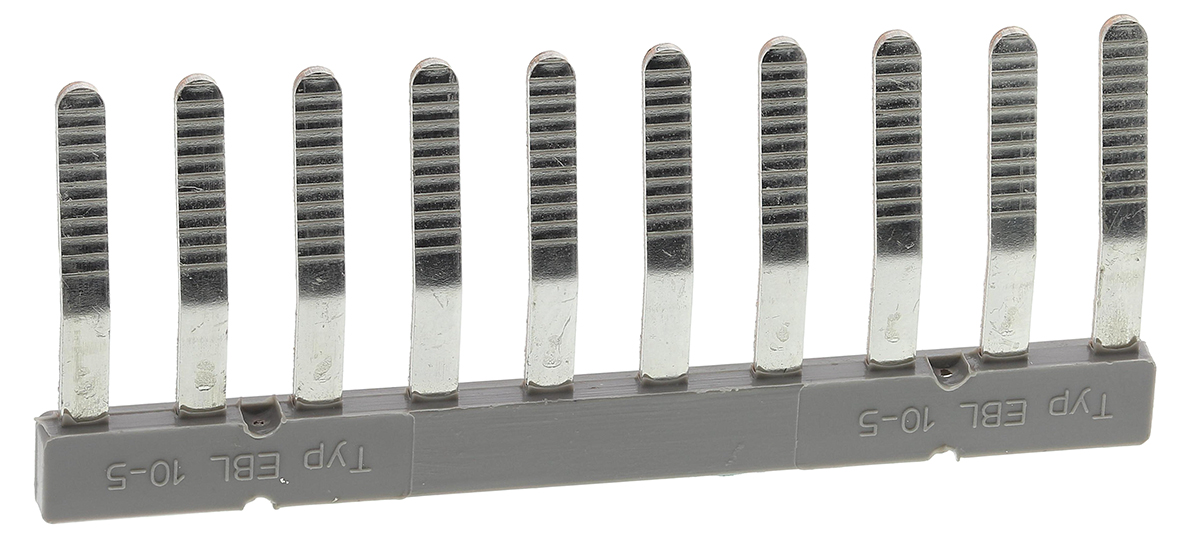 2303132 Phoenix Contact EBL Series Jumper Bar for Use with DIN Rail Terminal Blocks