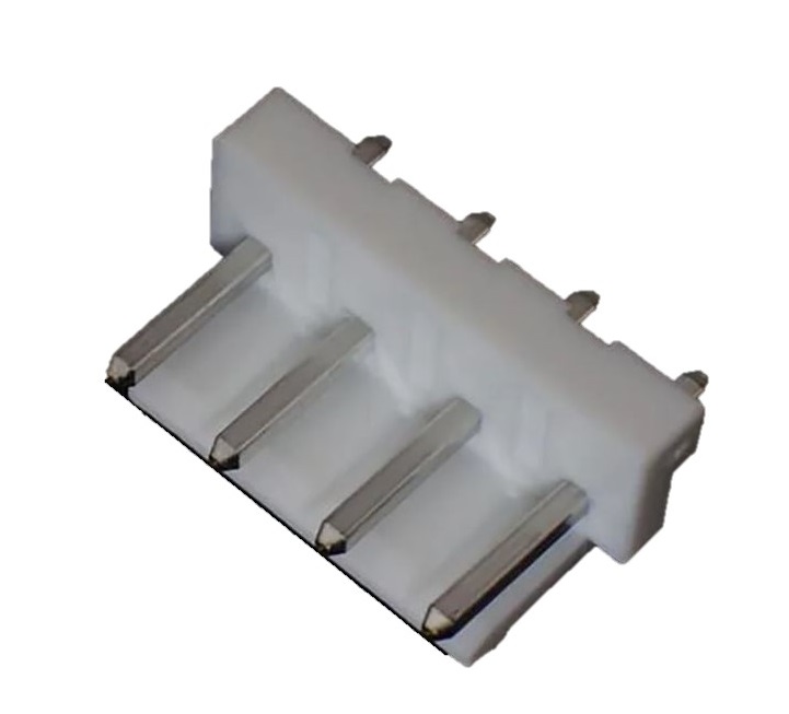 JST NV Series Top Entry Through Hole PCB Header, 4 Contact(s), 5 mm Pitch, 1 Row, Shrouded