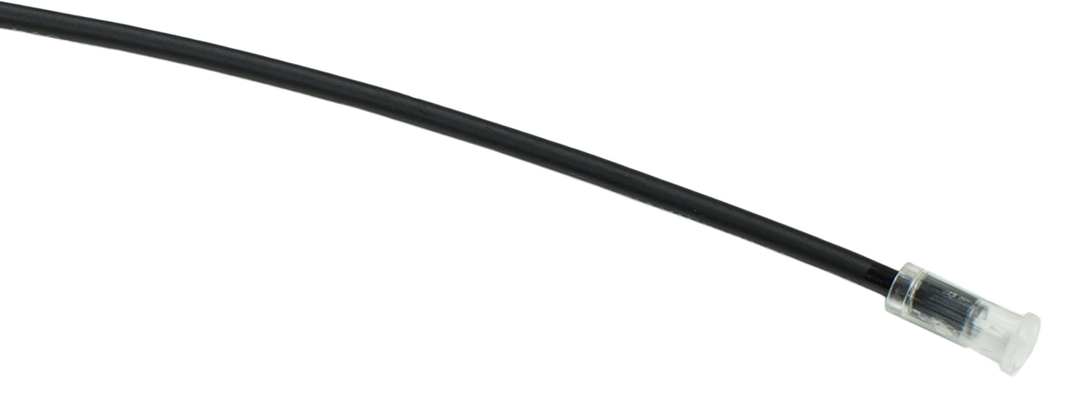LC-2.0 Bivar, Panel Mount Flexible LED Light Pipe, Clear Round Lens