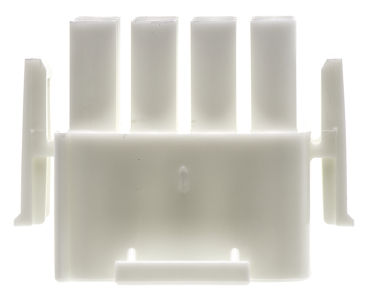 TE Connectivity, Universal MATE-N-LOK Male Connector Housing, 6.35mm Pitch, 12 Way, 3 Row