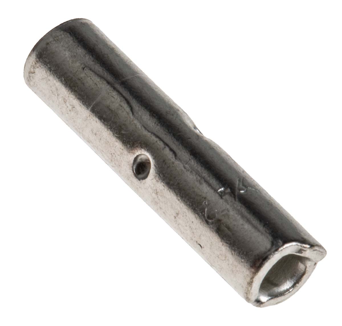 RS PRO Butt Splice Connector, Uninsulated, Tin 1 → 2.5 mm²
