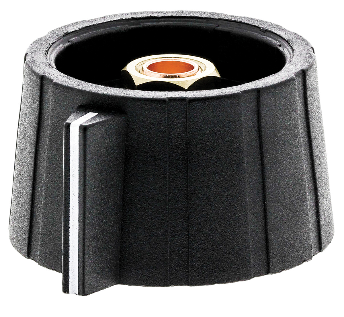 Sifam 29.5mm Black Potentiometer Knob for 6mm Shaft Splined, SP291 006 BLACK