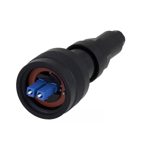 L-Com Blue Dust Cap for use with Fibre Optic