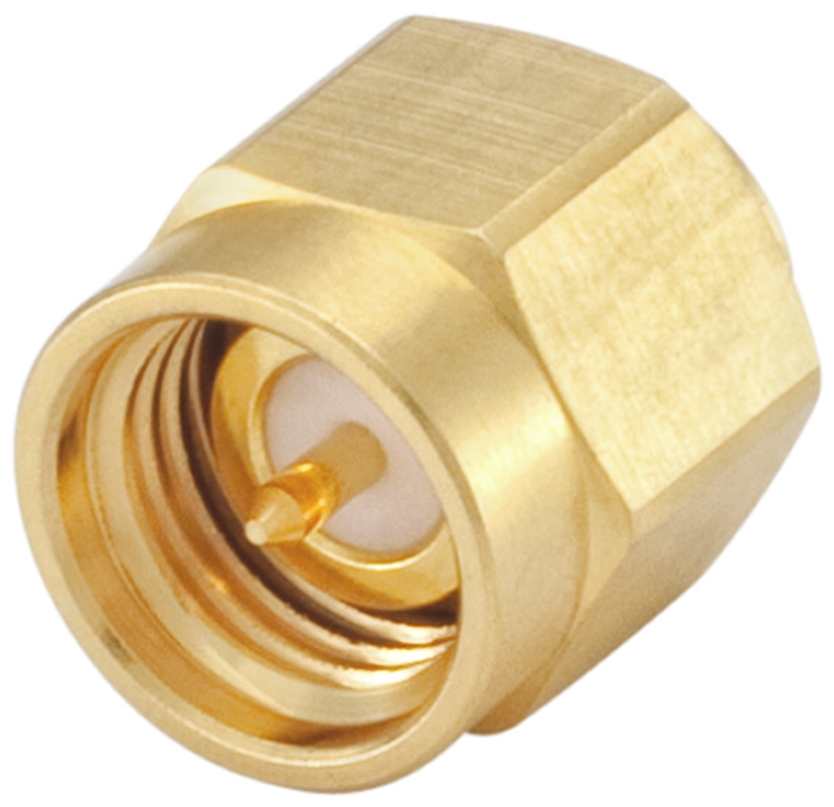 Rosenberger SMA Series, Plug Cable Mount SMA Connector, 50Ω, Solder Termination, Straight Body