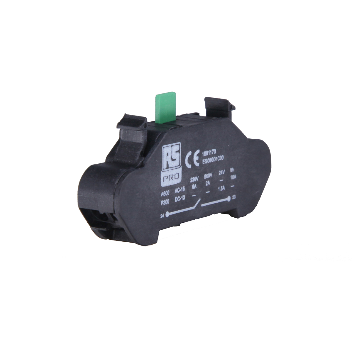 RS PRO Contact Block, 1NO