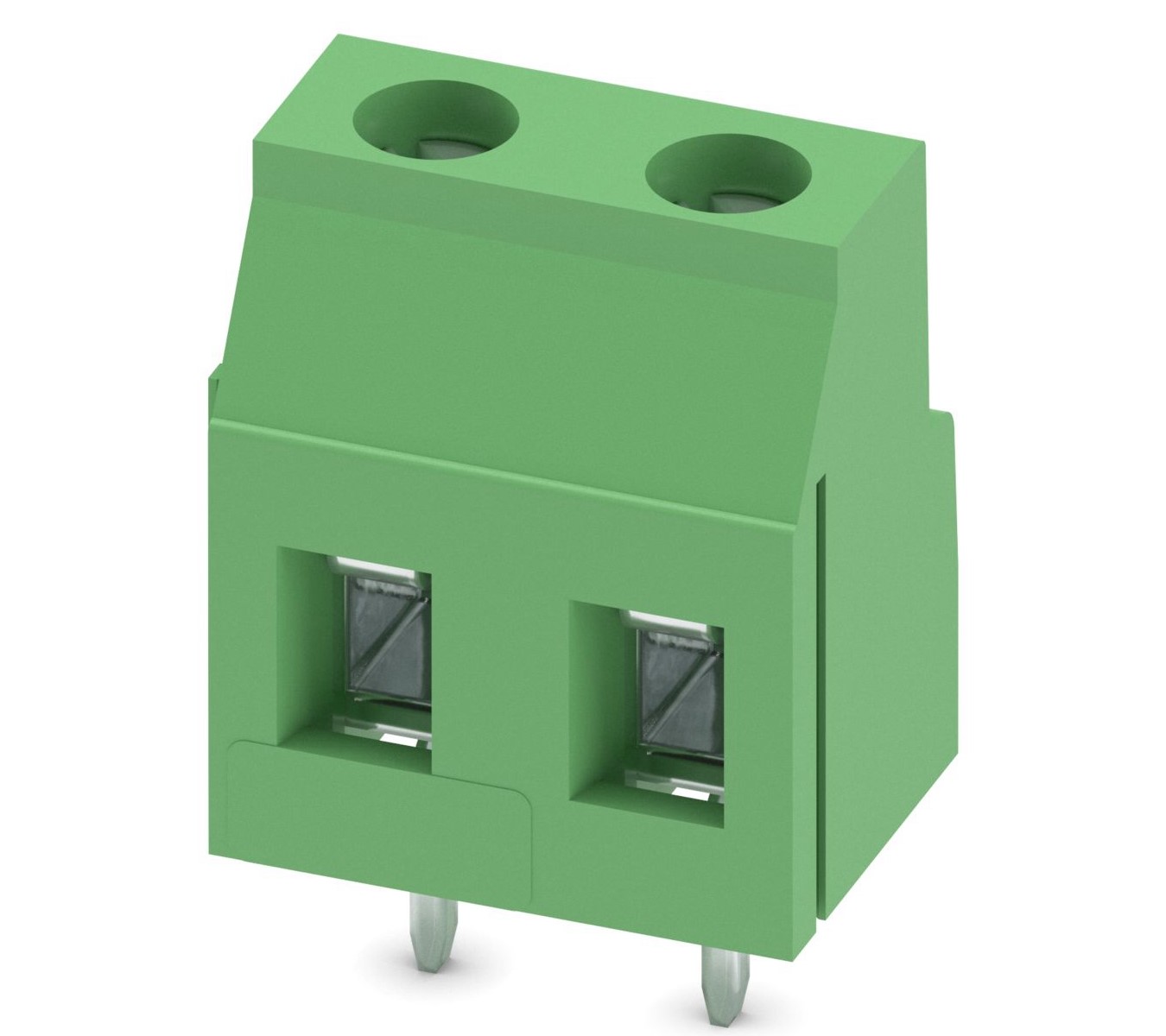 Phoenix Contact GMKDS 3/ 2 Series PCB Terminal Block, 2-Contact, 7.5mm Pitch, Through Hole Mount, 1-Row, Screw