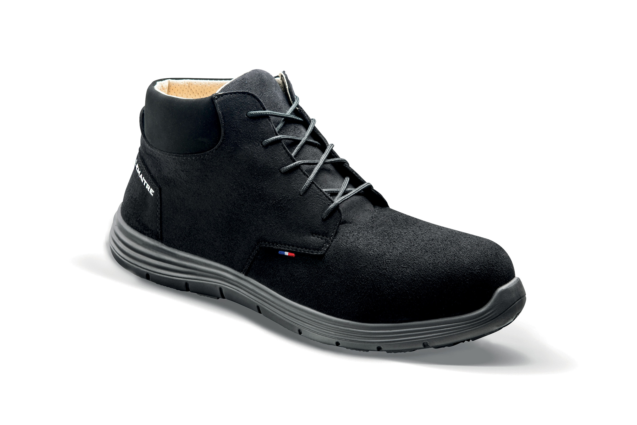 LEMAITRE SECURITE Chukka Noir S3 Unisex Black Composite Toe Capped Safety Shoes, UK 15 , EU 50