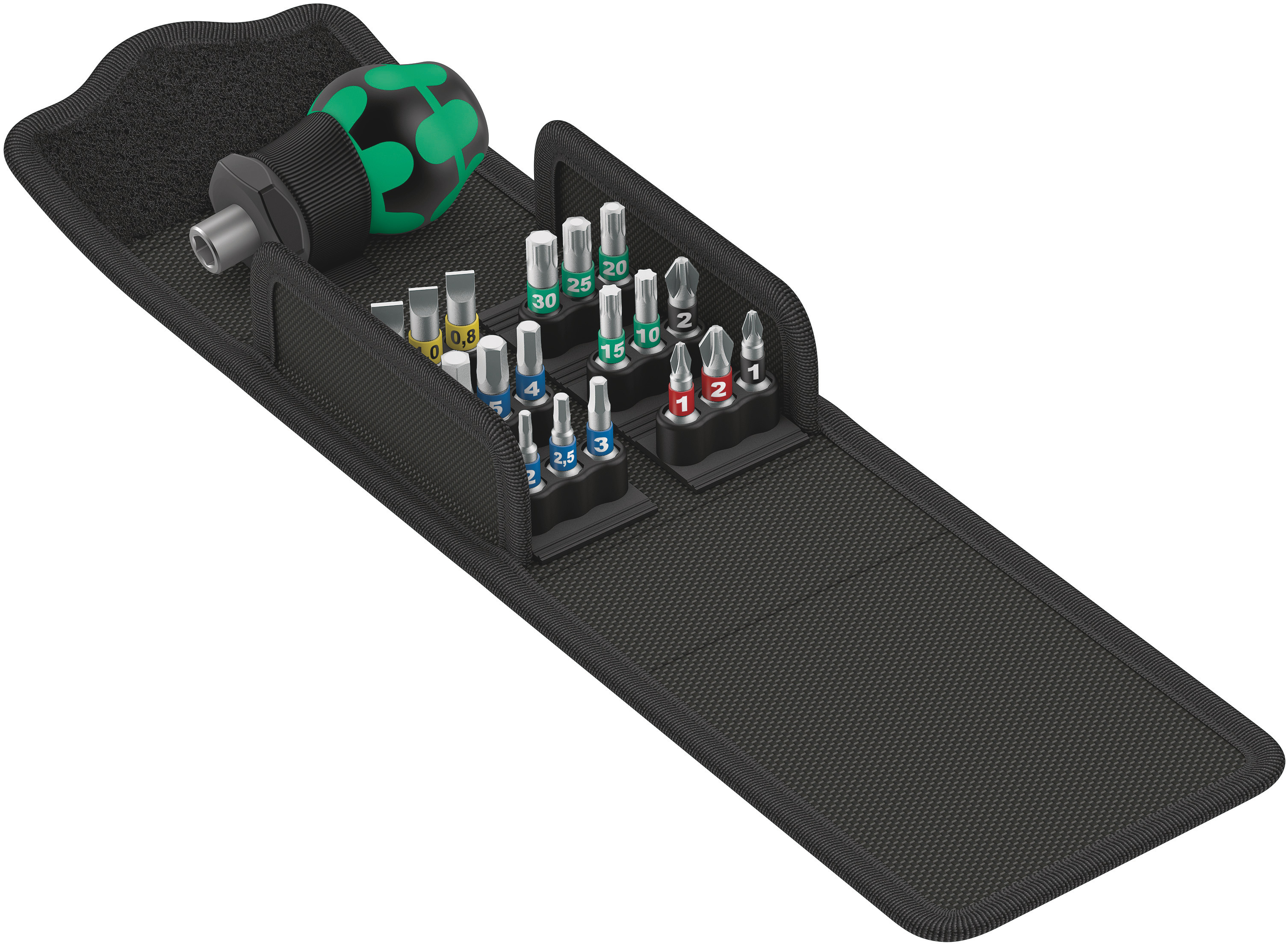 Wera Interchangeable Stubby Screwdriver Set