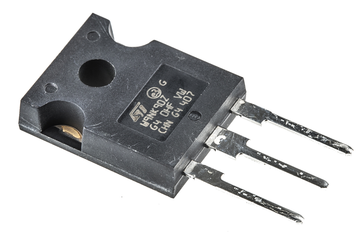 STMicroelectronics Type N-Channel MOSFET, 8 A, 900 V Enhancement, 3-Pin TO-247