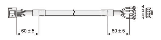 SMC Cable LC3F2 Series Cable for Use with CN2 Series