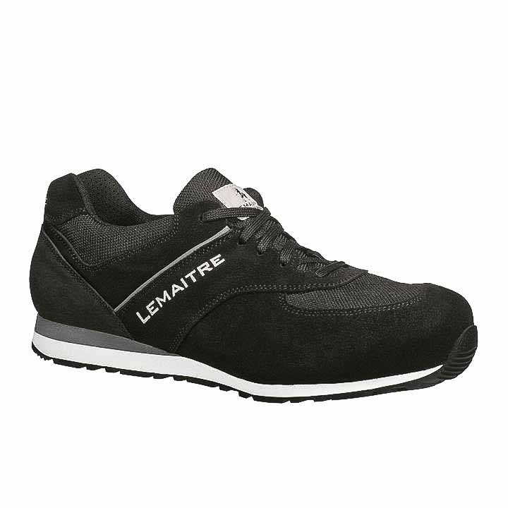 LEMAITRE SECURITE JOEY Unisex Black Composite Toe Capped Safety Trainers, UK 5, EU 38