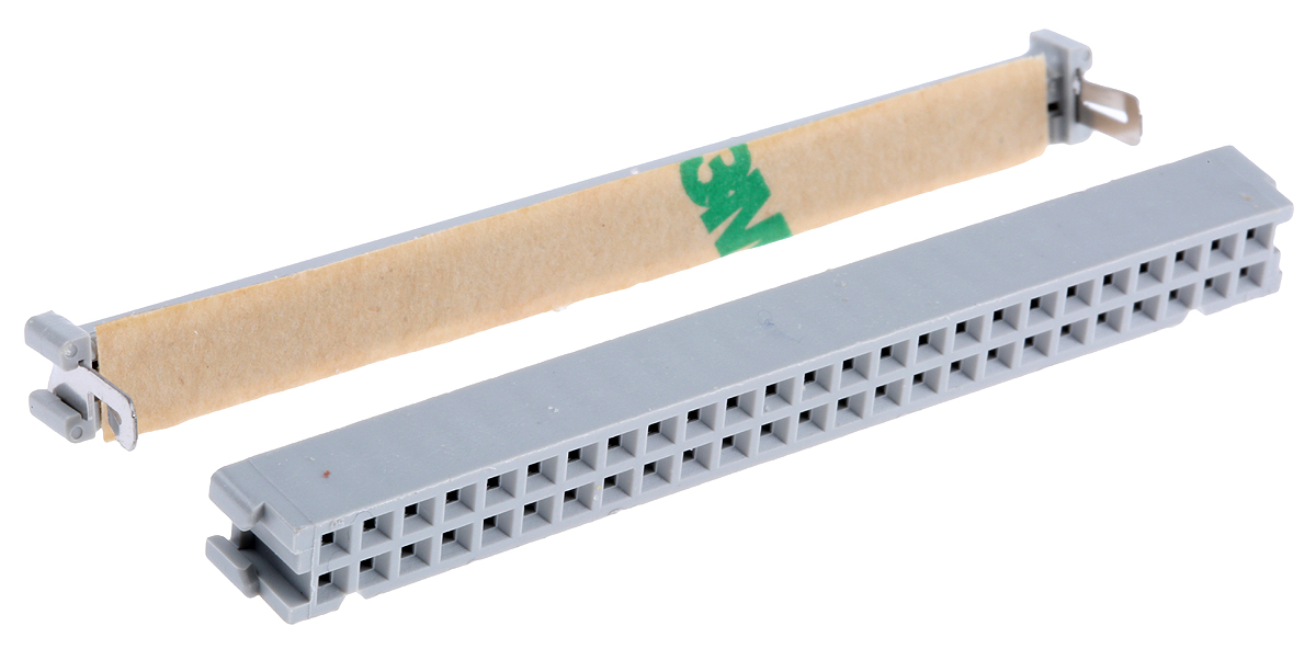 3M 50-Way IDC Connector Socket for Cable Mount, 2-Row