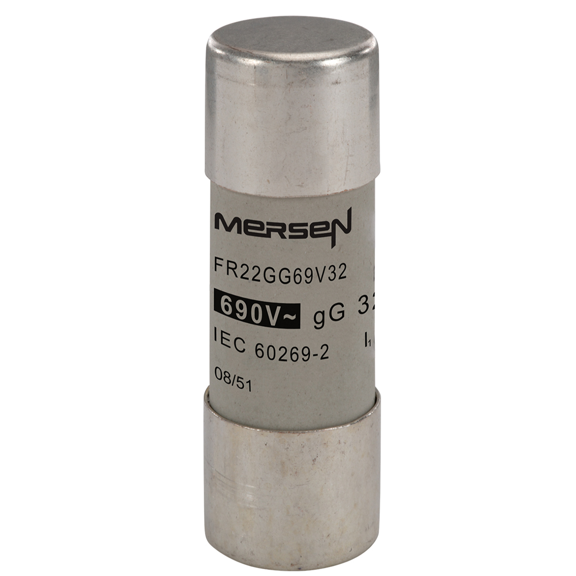 Mersen 32A Ceramic Cartridge Fuse, 22 x 58mm