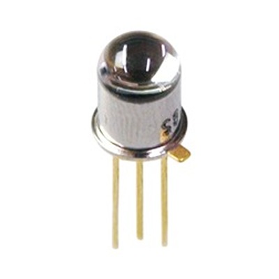Hamamatsu, S12086 Near Infrared Radiation Si Photodiode, Through Hole TO-18