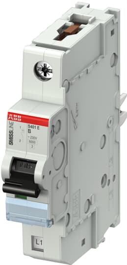 ABB SMISSLINE TP S400E MCB, 1P, 16A Curve B, 230V AC, 6 kA Breaking Capacity