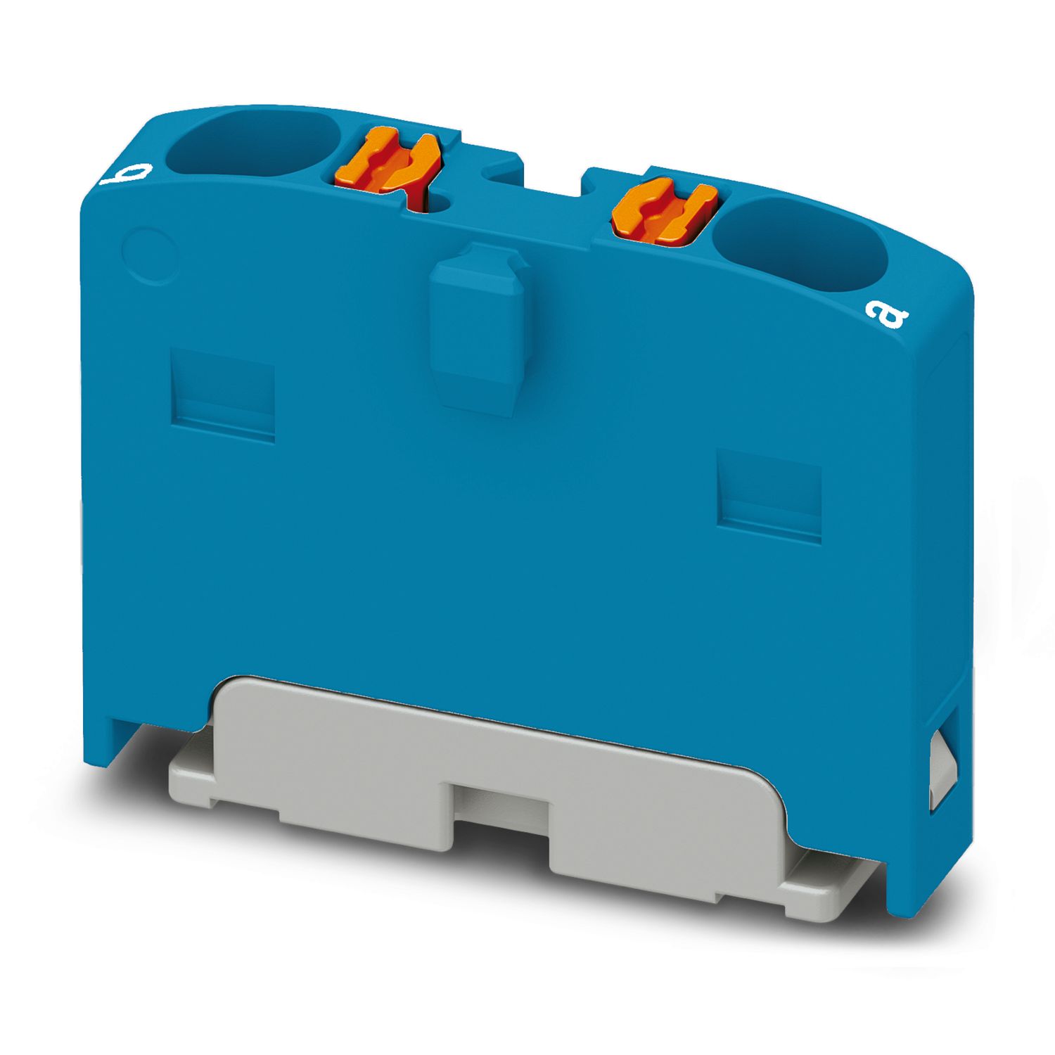 Phoenix Contact Distribution Block, 2 Way, 2.5mm², 17.5A, 450 V, Blue