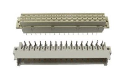 Amphenol Communications Solutions DIN 41612 48 Way 5.08mm Pitch, Type F, Vertical DIN 41612 Connector, Socket