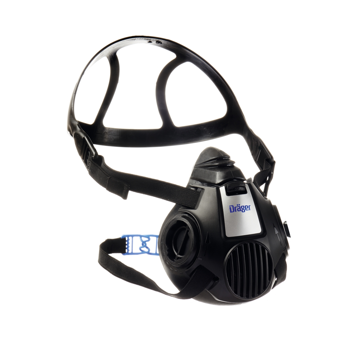 DRAEGER X-plore 3300 Series Half-Type Respirator Mask, Size Medium, Hypoallergenic