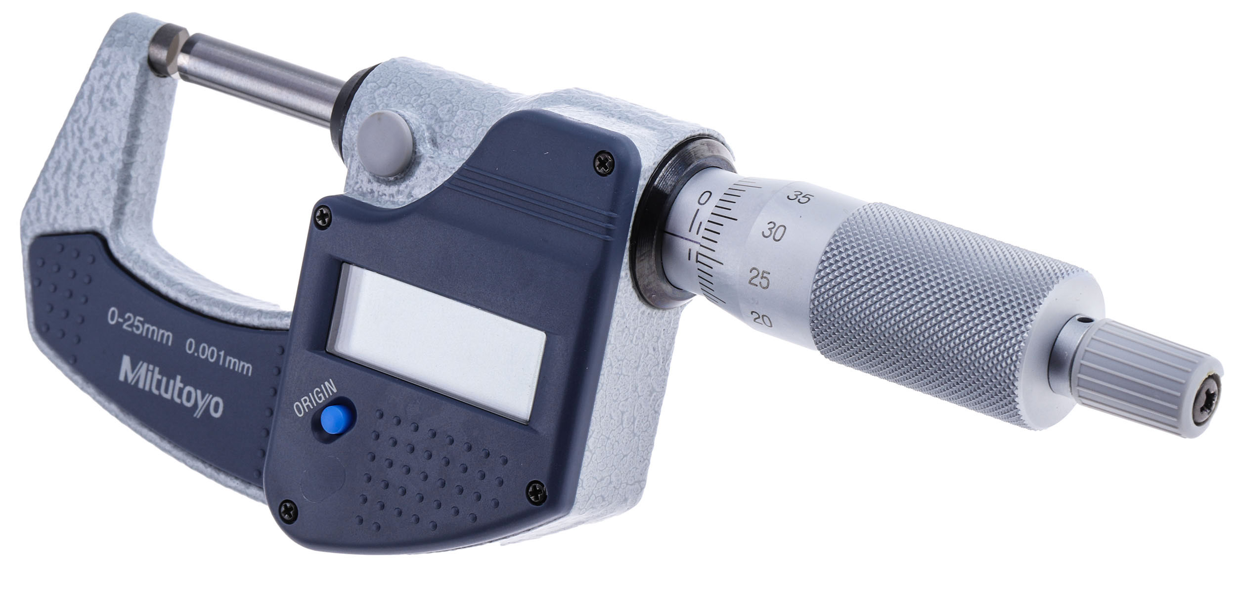 Mitutoyo 293-821-30 External Micrometer, Range 0 mm →25 mm