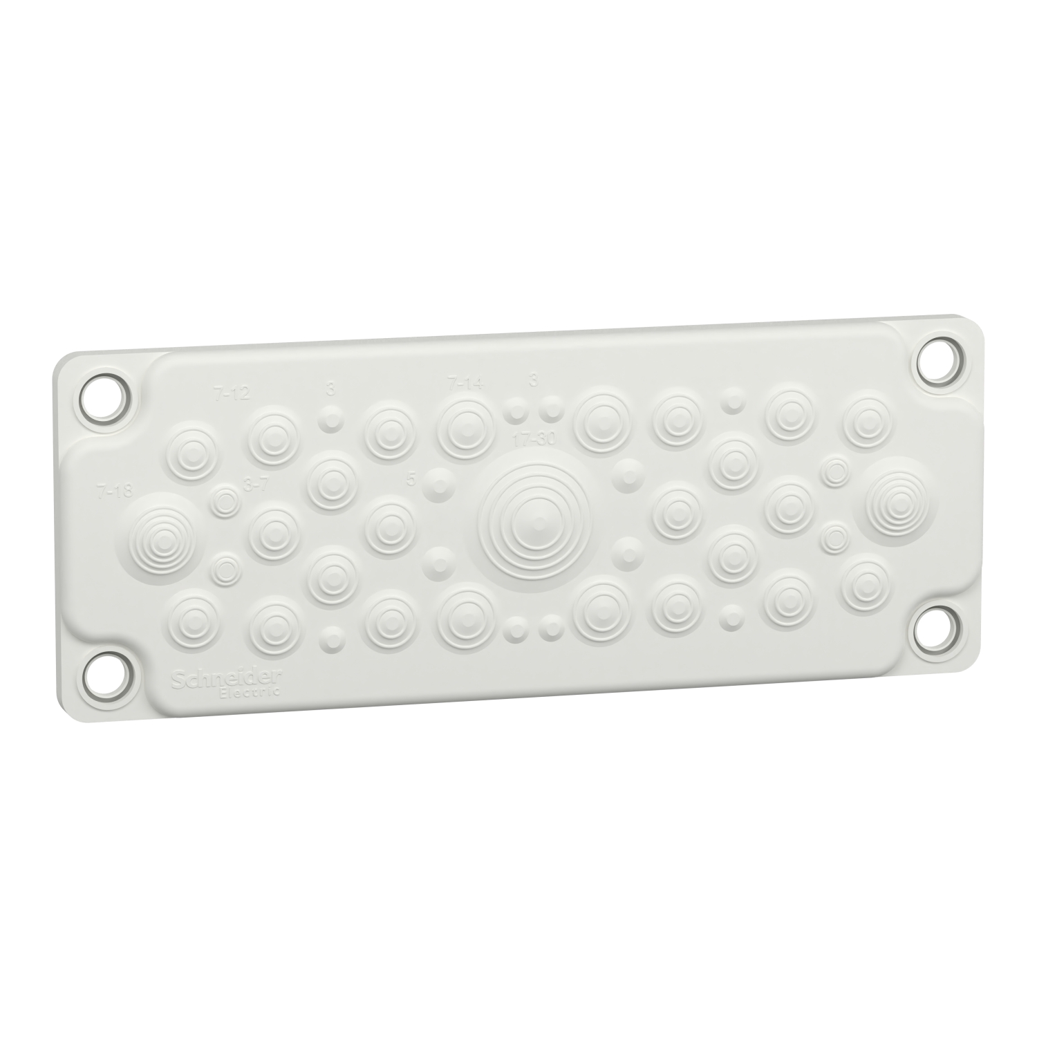 Schneider Electric PrismaSeT G Series Gland Plate for Use with PrismaSeT (PrismaSeT G) Enclosure, 180mm