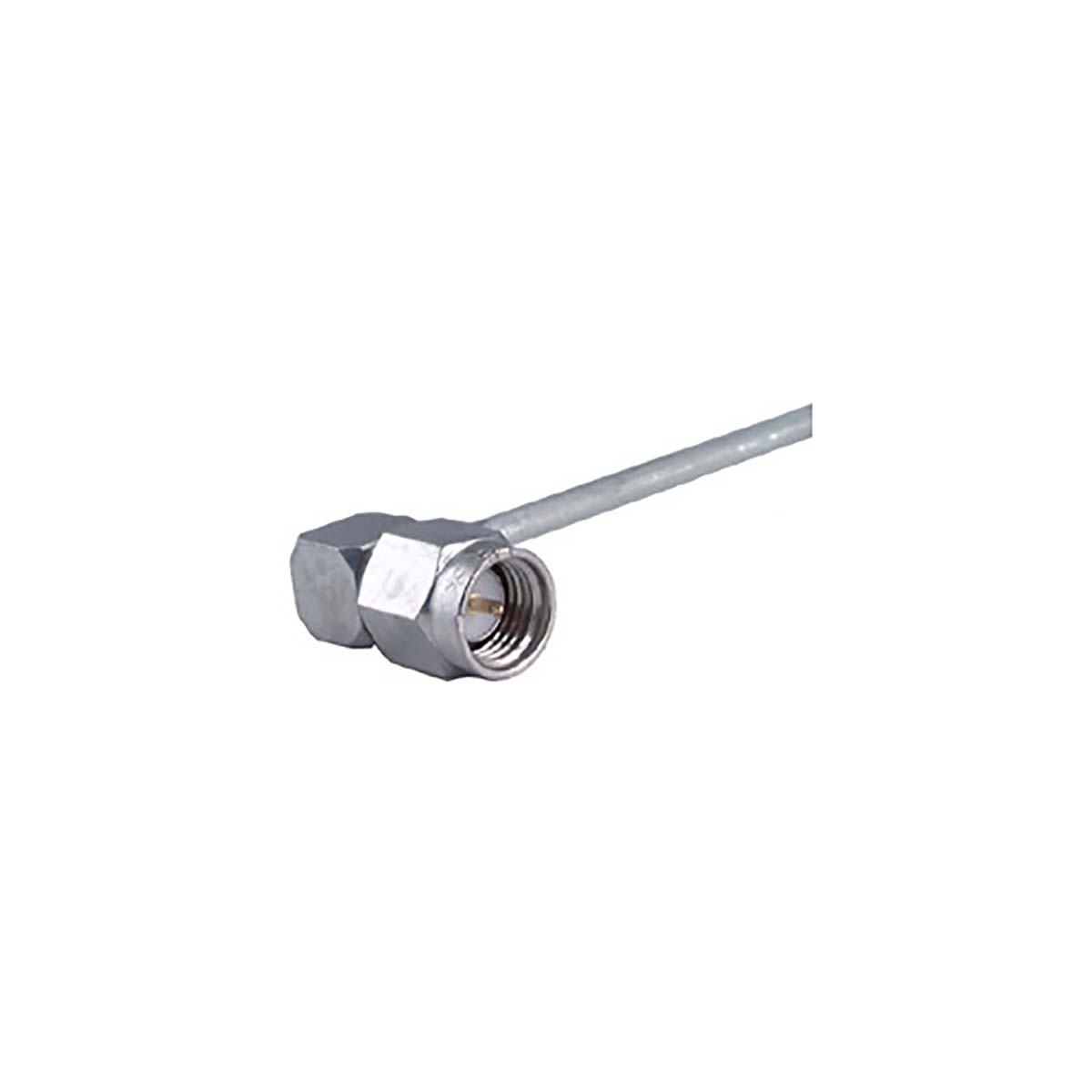 Huber+Suhner 16_SMA-50-2-53/119_NH Series, Plug Cable Mount SMA Connector, Solder Termination, Right Angle Body