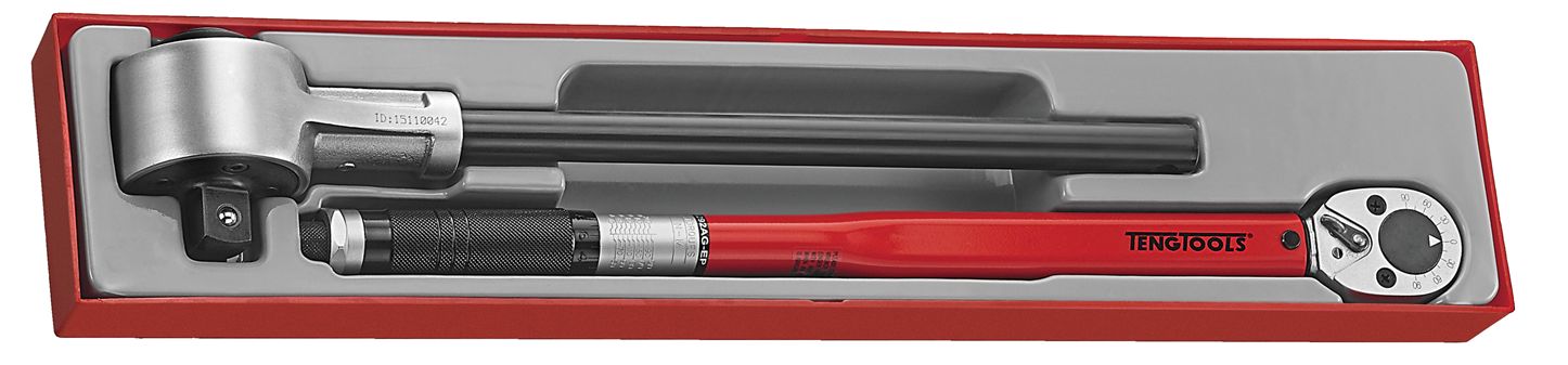 Teng Tools Torque Multiplier, 630Nm max O/P, 1:3 ratio, 1/2 in, 3/4 in I/P drive, 3/4in O/P drive