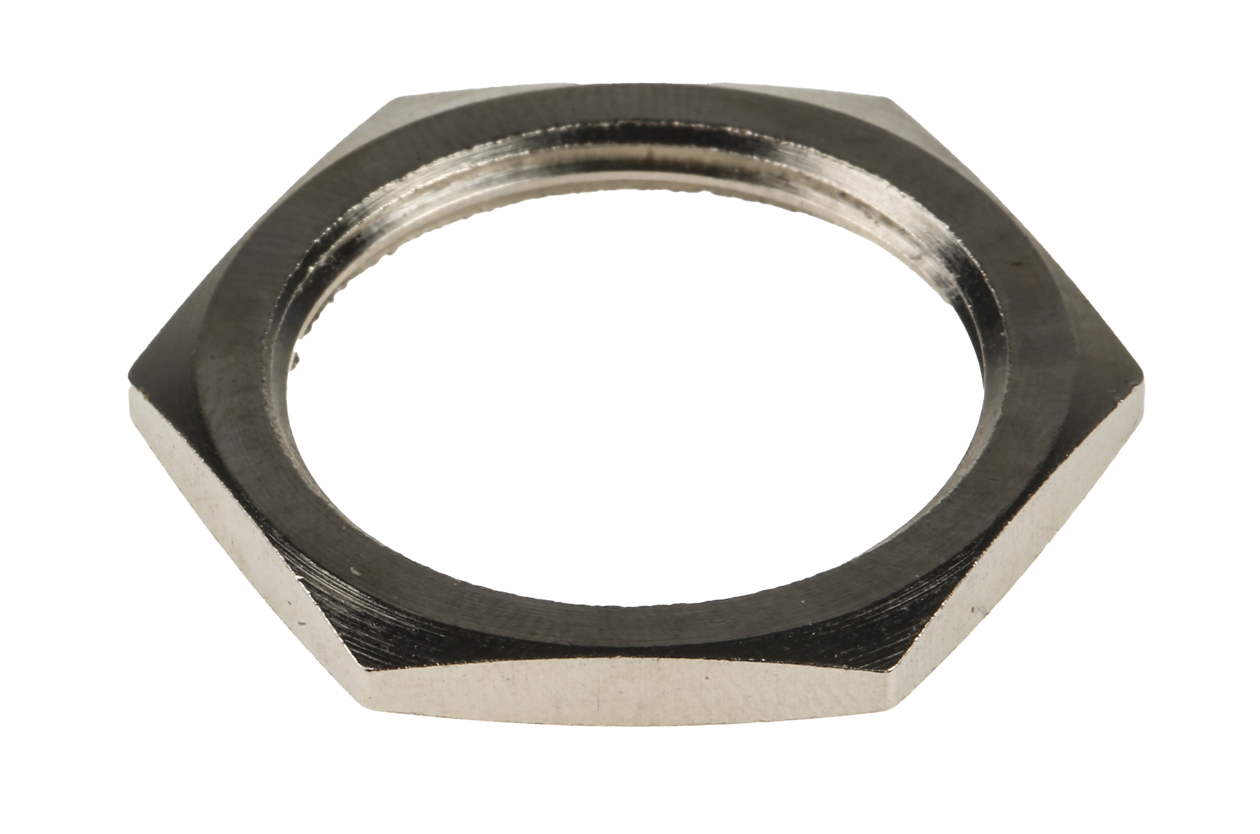 RS PRO Brass Cable Gland Locknut, M25 Thread