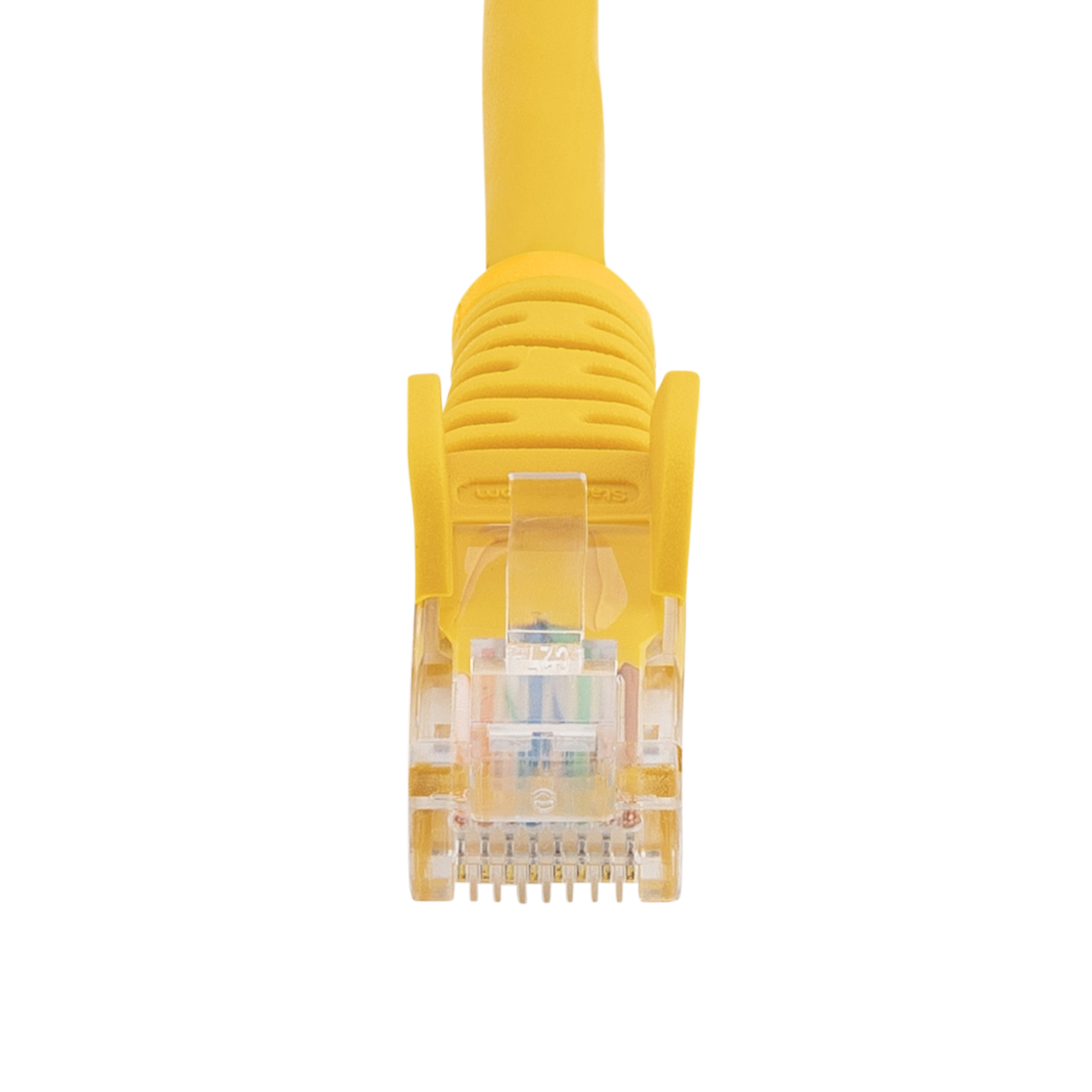StarTech.com, 2m Cat5e, Yellow RJ45 to Male RJ45 Male, U/UTP Unshielded, Terminated PVC Sheath