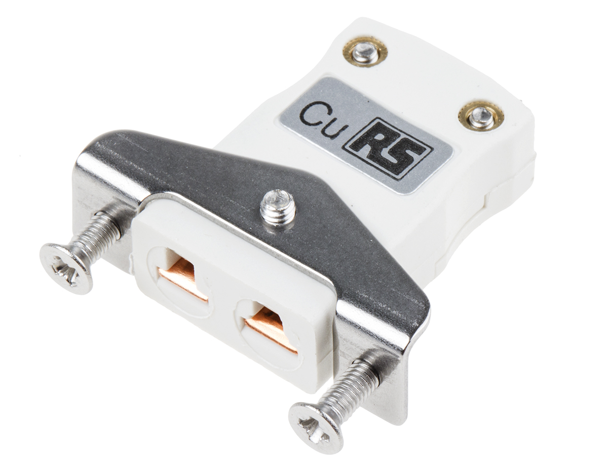 RS PRO Miniature Thermocouple Connector for Use with Type CU Thermocouple, 4mm Probe, IEC, RoHS Compliant Standard
