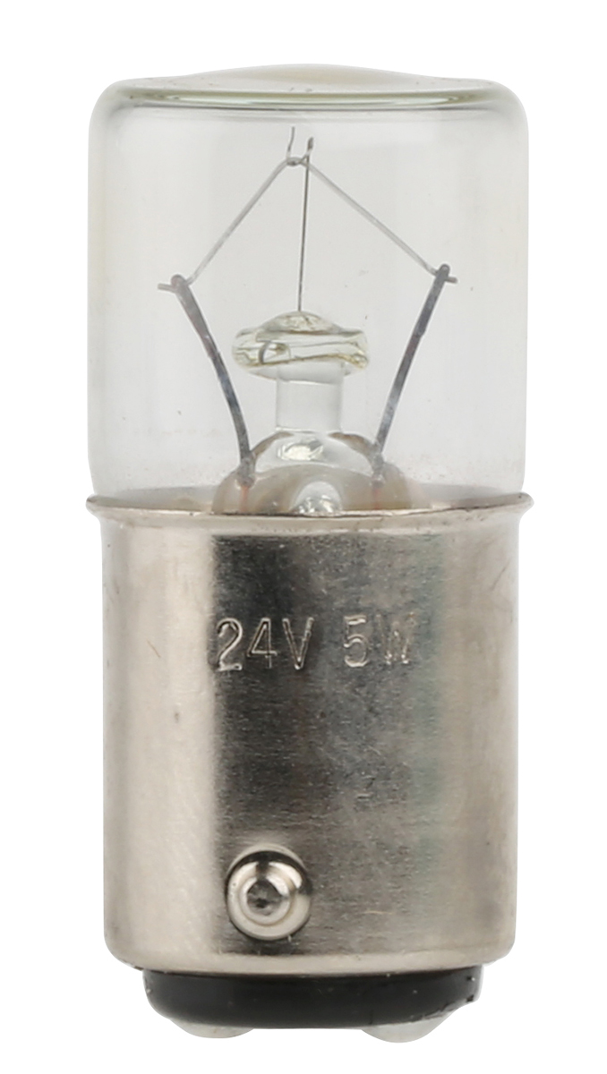 Orbitec BA15d Indicator Light, Clear, 24 V, 200 mA, 2000h