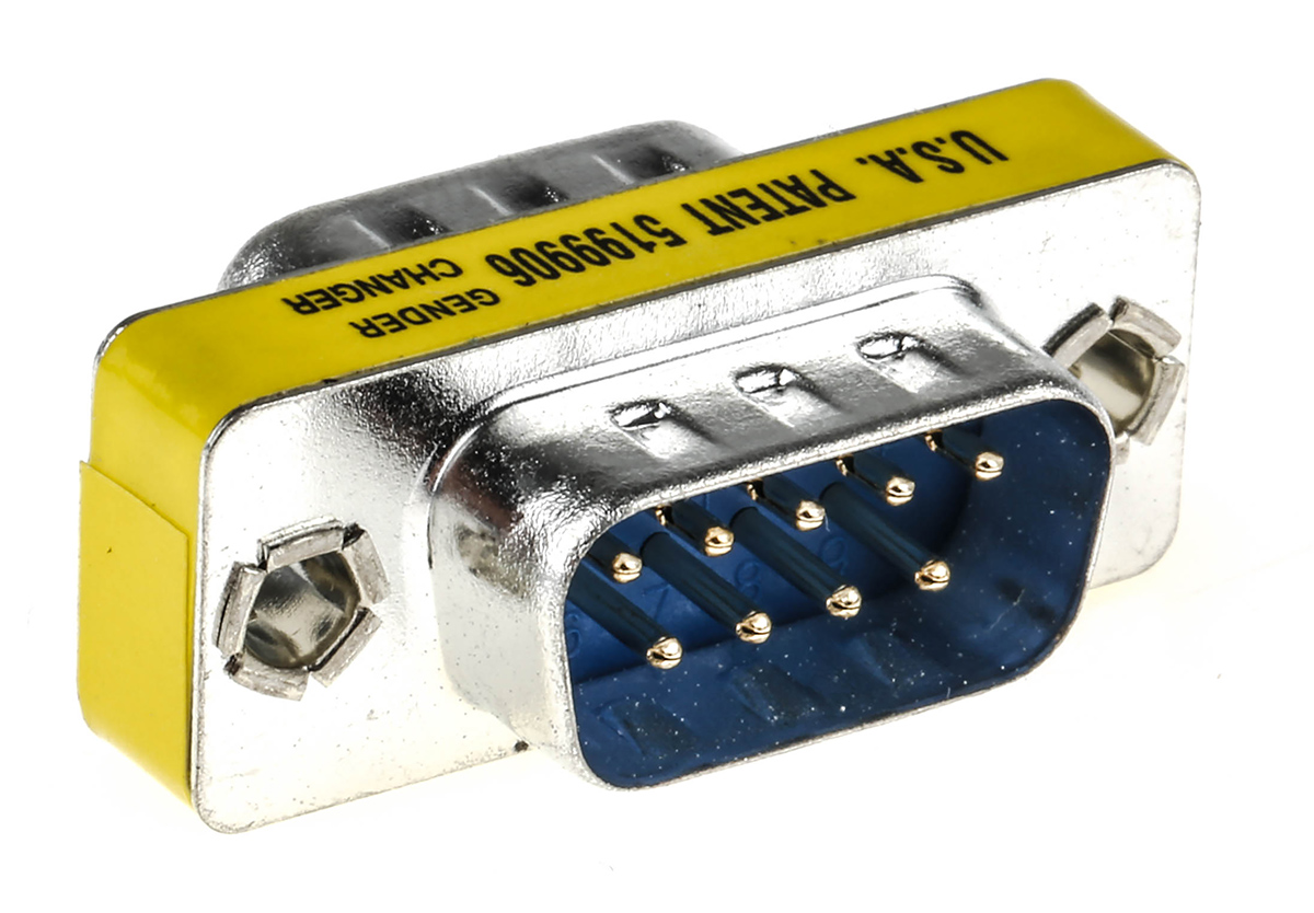 Switchcraft D Sub Adapter Male 9 Way D-Sub to Male 9 Way D-Sub