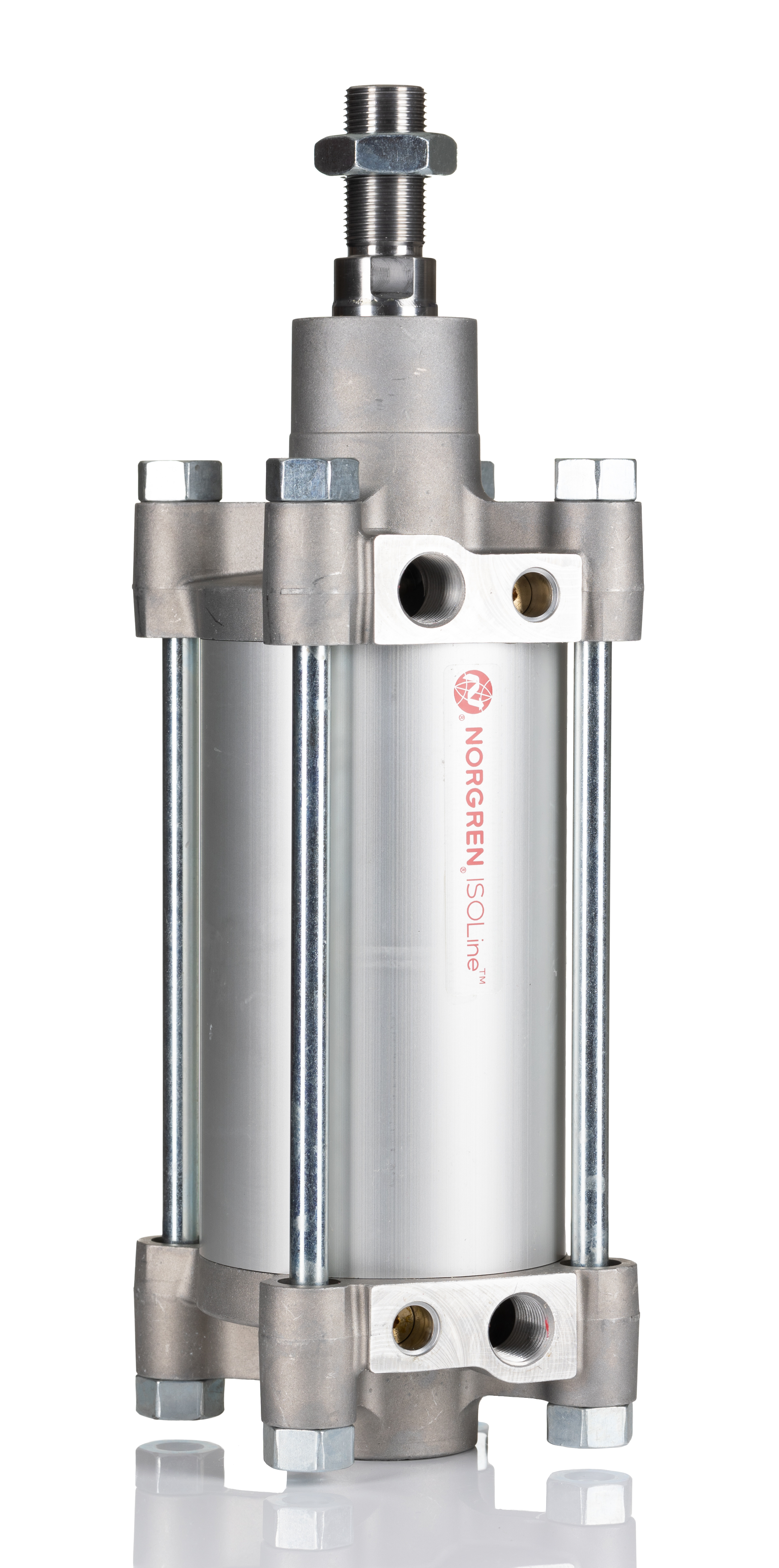 Norgren Double Acting Cylinder - 80 mm Bore, 100 mm 217.5 mm Series, Double Acting Acting