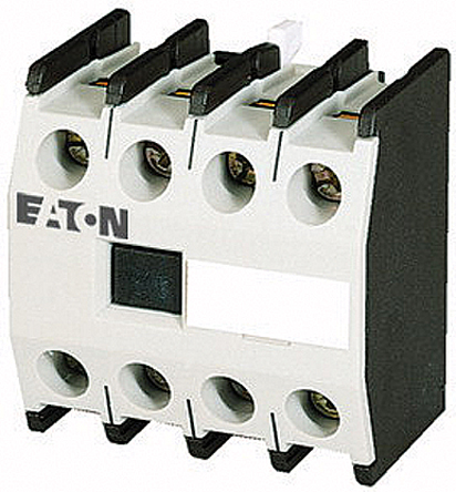 Eaton Auxiliary Contact, 4 Contact, 4NO, Front Mount