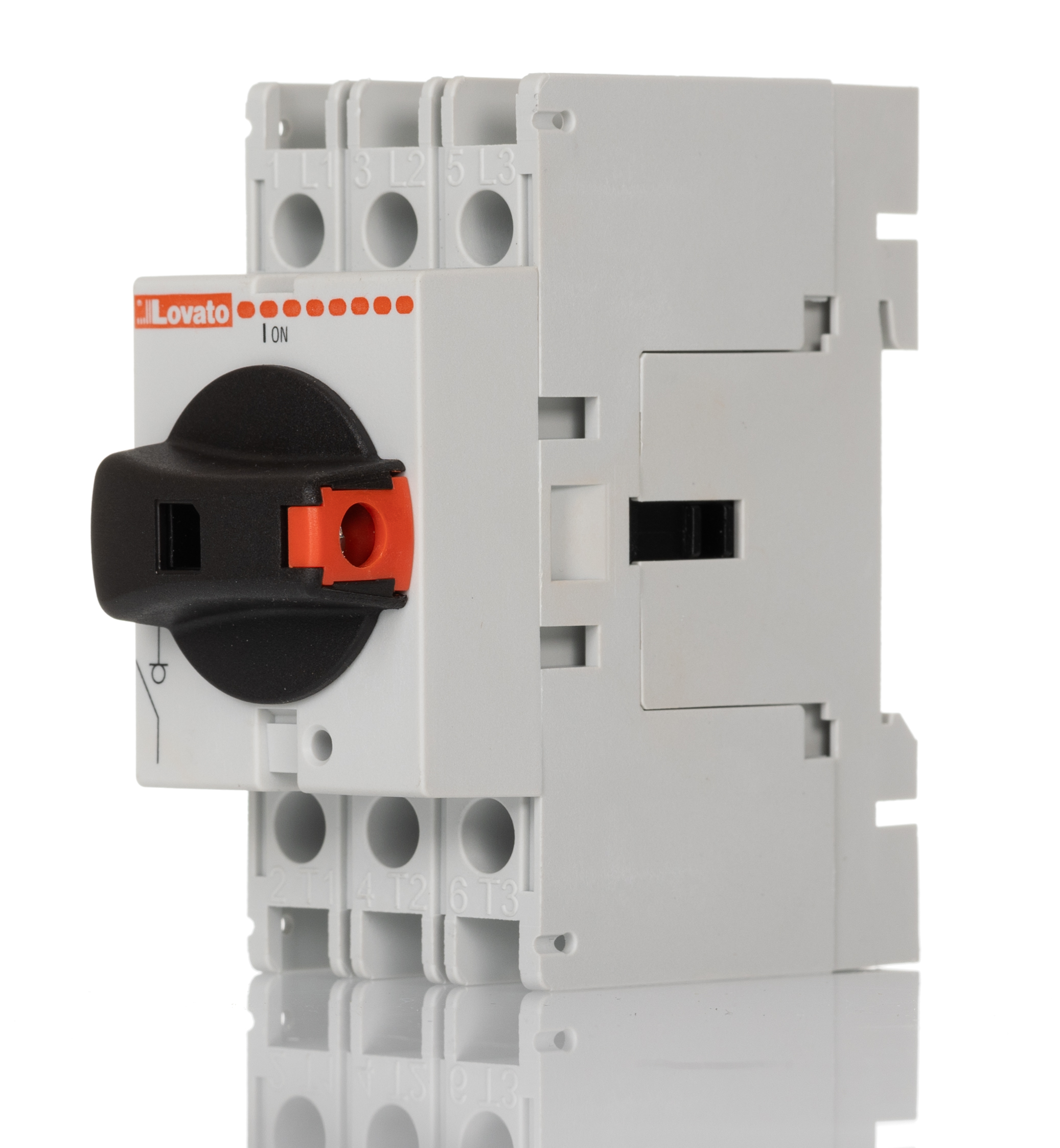 Lovato 3P Pole Isolator Switch - 32A Maximum Current, 22kW Power Rating, IP65