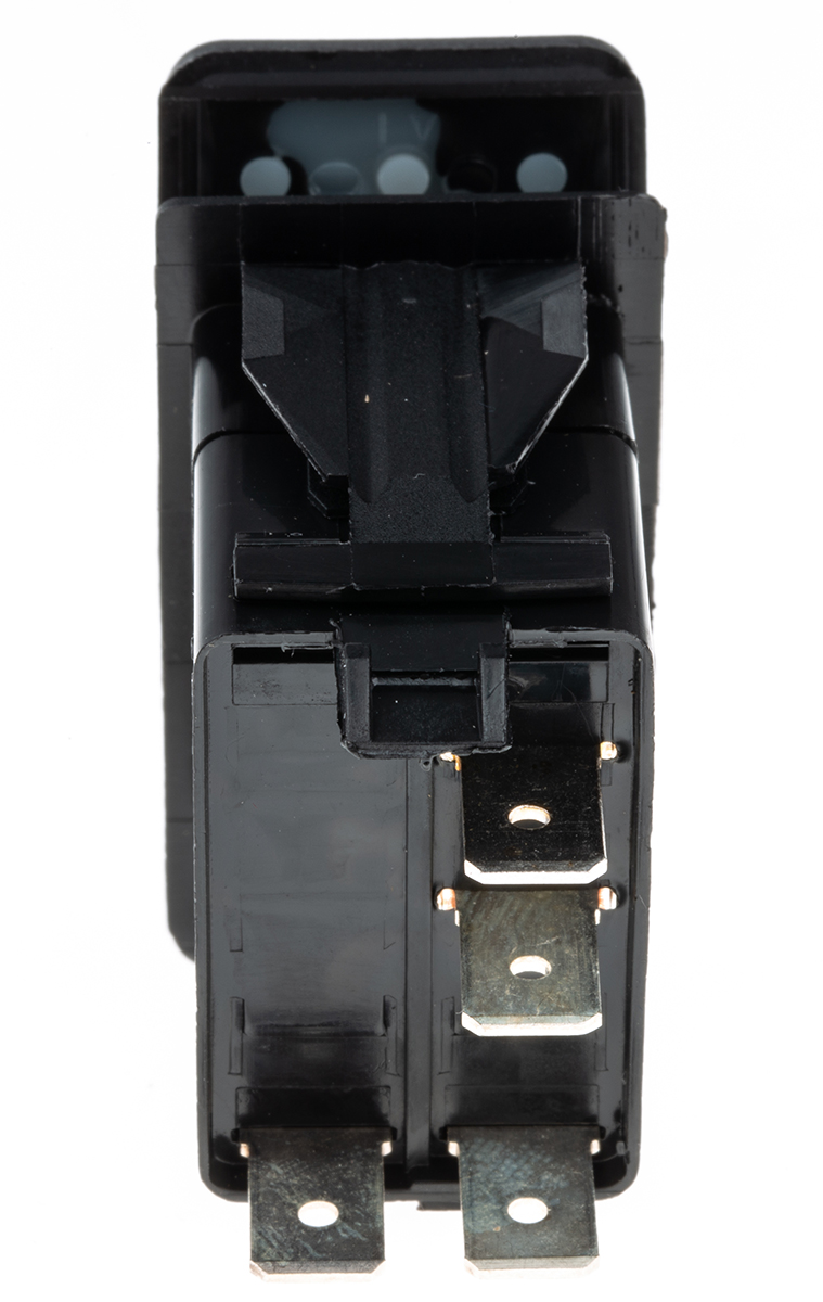 Carling Technologies Illuminated SPST, On-Off Rocker Switch Panel Mount