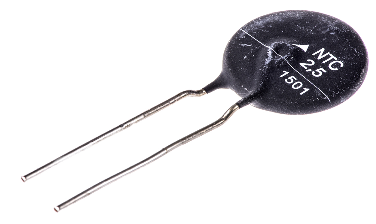 EPCOS Thermistor, 2.5Ω Resistance, NTC Type, 21 x 7mm